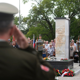 Pamiatku hrdinov, ktorí pred 75 rokmi bojovali v slovenskom národnom povstaní si uctili na jankovom vŕšku - 20190831_JANKOV_VRSOK_75_SNP_045
