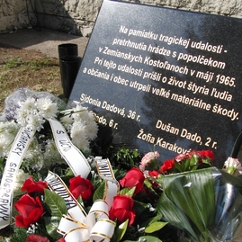 Pietna spomienka na 50. výročie havárie popolčekovej hrádze v zemianskych kostoľanoch - 005