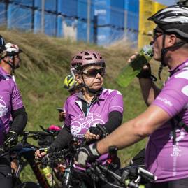 Zväčšiť fotografiu - Povedomie o skleróze multiplex budú šíriť zo sedla bicykla - zdroj tatrydunaj.sk rok 2021 2