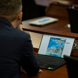 Zväčšiť fotografiu - Pre hroziace povodne zasadal krízový štáb - 20240913_TSK_krizovy_stab_008w