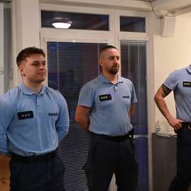 Zväčšiť fotografiu - Predseda tsk tradične navštívil záchranné zložky na hornej nitre - DSC_8316-min
