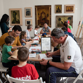 Zväčšiť fotografiu - Prvý ročník projektu „bez rozdielov“ zakončila úspešná vernisáž diel mladých umelcov s autizmom - DSC_9435 copy