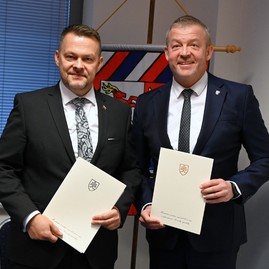 Zväčšiť fotografiu - S ministrom o výstavbe rozhľadne i prioritných župných projektoch