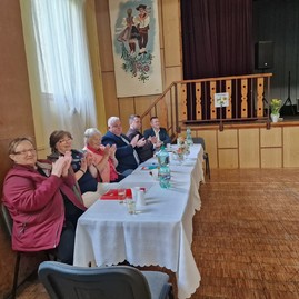 Zväčšiť fotografiu - Seniori v lúkach sú v základnej organizácii združení už 30 rokov - IMG-20230519-WA0005