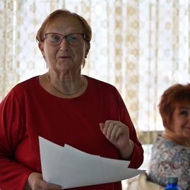 Zväčšiť fotografiu - Seniori v púchove rokovali o ďalšom smerovaní okresnej organizácie