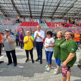 Zväčšiť fotografiu - Siedma olympiáda seniorov opäť spojila športovcov z považskobystrického okresu - 20220908_142855