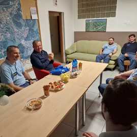 Zväčšiť fotografiu - Silvestrovské poďakovanie tým, ktorí sa starajú o bezpečné považie