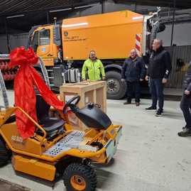Zväčšiť fotografiu - Silvestrovské poďakovanie tým, ktorí sa starajú o bezpečné považie