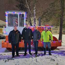 Zväčšiť fotografiu - Silvestrovské poďakovanie tým, ktorí sa starajú o bezpečné považie