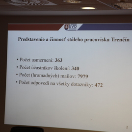 Zväčšiť fotografiu - Stále pracovisko úvo trenčín má za sebou viac ako polročné fungovanie - IMG_1036