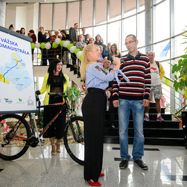 Svetový deň cyklistiky oslávila zelená župa dňom otvorených dverí s poradovým číslom 5. cyklistika sprevádzala návštevníkov na každom kroku! - 20181001_TN_TSK_DOD_044w