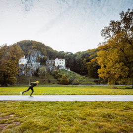 Zväčšiť fotografiu - Svojho favorita medzi cyklotrasami majú cyklisti aj chodci - Cyklotrasa Skalka (1)