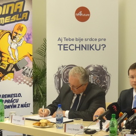 Tlačová konferencia  - duálne vzdelávanie - 03