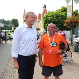 Zväčšiť fotografiu - Tohtoročné medzinárodné dni cyklistiky odštartoval predseda kraja - IMG_0485