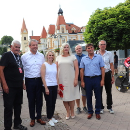 Zväčšiť fotografiu - Tohtoročné medzinárodné dni cyklistiky odštartoval predseda kraja - IMG_0533