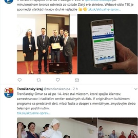 Trenčiansky samosprávny kraj je opäť bližšie k ľuďom - twitter