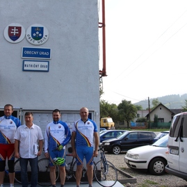 Trenčiansky župan ukončil tohtoročné cyklistické návštevy po kraji - 2