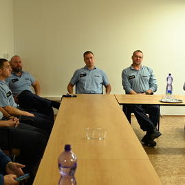 Zväčšiť fotografiu - Trojkráľovým výjazdom ukončil župan návštevy záchranných zložiek a cestárov v kraji - DSC_0875