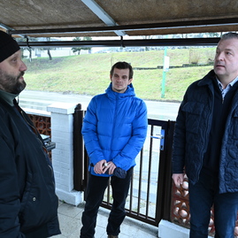 Zväčšiť fotografiu - Trojkráľovým výjazdom ukončil župan návštevy záchranných zložiek a cestárov v kraji - DSC_0934