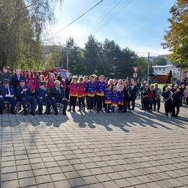 Zväčšiť fotografiu - V kolačíne slávnostne otvorili zrekonštruovanú hasičskú zbrojnicu - 20221008_102601