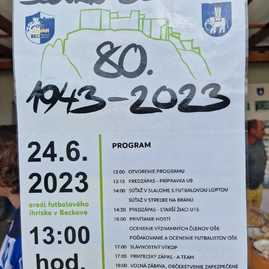 Zväčšiť fotografiu - V obciach trenčianskeho kraja oslavovali okrúhliny obecného futbalu - IMG-20230624-WA0069