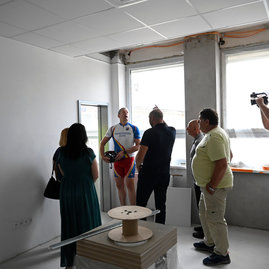 Zväčšiť fotografiu - V septembri privítajú zrekonštruované priestory považskobystrickej pôrodnice prvé rodičky - 20230803_PB_NsP_porodnica_009w