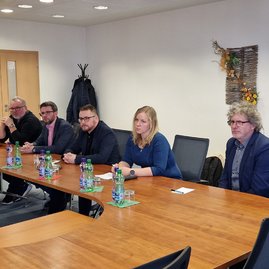 Zväčšiť fotografiu - Vedenie kraja sa stretlo so zástupcami odborov - 20230208_103319