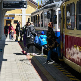 Zväčšiť fotografiu - Veľkonočná električka previezla viac ako 800 cestujúcich - Veľkonočná električka 17.4 2022(27)