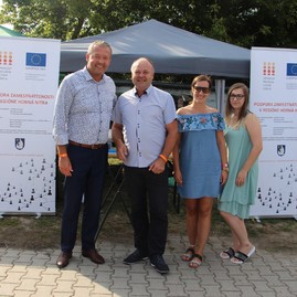Zväčšiť fotografiu - Viaceré obce v kraji oslavovali výročia, v zliechove otvorili pamätný dom - IMG_0367_1
