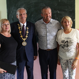 Zväčšiť fotografiu - Viaceré obce v kraji oslavovali výročia, v zliechove otvorili pamätný dom - IMG_0454
