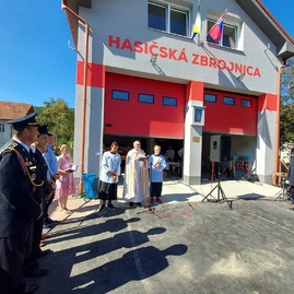 Zväčšiť fotografiu - Víkend v kraji patril otvoreniu hasičskej zbrojnice aj obľúbenej súťaži - 20210911_141020