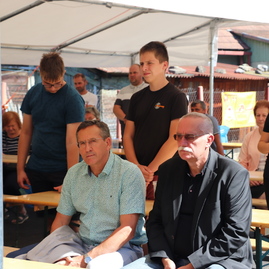 Zväčšiť fotografiu - Víkend v kraji patril otvoreniu hasičskej zbrojnice aj obľúbenej súťaži - IMG_1605