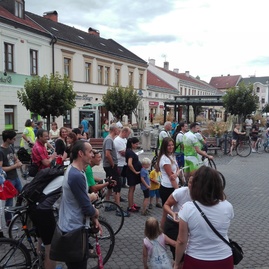 Vyhodnotenie súťaže do práce na bicykli; tsk v kategórii spoločnosť na vynikajúcom treťom mieste - IMG_20170629_162953