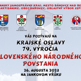 Zväčšiť fotografiu - Význam snp pripomenú viaceré podujatia v kraji - plagat_oslavy_na_JV_2023_mini_titulka