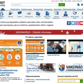 Zväčšiť fotografiu - Webstránka trenčianskeho kraja obhájila striebornú priečku v súťaži zlatý erb - web