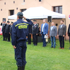 Záchranné zložky v kraji slávnostne ocenili, v rámci cvičenia si precvičili aj svoju pripravenosť v reálnych situáciách - IMG_1299