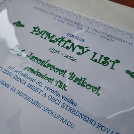 Zväčšiť fotografiu - Združenie zoskupujúce mestá a obce stredného považia oslavuje 30 rokov - 20210831_123519