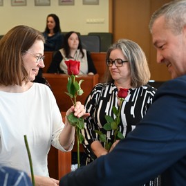 Zväčšiť fotografiu - Ženy v centre pozornosti aj na krajskom úrade