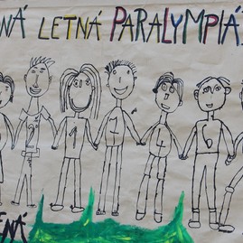 Zväčšiť fotografiu - Žiaci internátnych škôl si zmerali sily v paralympiáde - IMG_0180_1