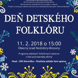 Zimné slávnosti hornonitria vstúpia do 15. ročníka - 03 Deň detského folklóru