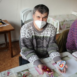 Zväčšiť fotografiu - Znevýhodneným ľuďom darovali úsmev a radosť - 256033239_10209333759896622_2500966122841913831_n