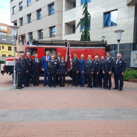 Zväčšiť fotografiu - Župan prijal zástupcov dobrovoľných hasičov z kraja - 20220527_152927
