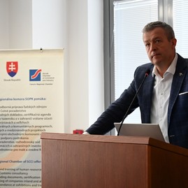 Zväčšiť fotografiu - Župan zdôraznil významnú úlohu župy pri formovaní podnikateľského prostredia - 