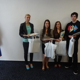 Môj nápad pre región - Vitazi krajskeho kola denisa godalova simona blahova nikola vrabcova martin sunal