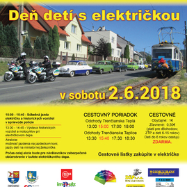 Odmenou pre deti môže byť aj zážitková jazda historickou električkou - MDD2018-01
