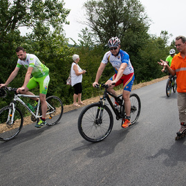 Po cyklotrase, ktorú župa stavia medzi púchovom a nimnicou, sa cyklisti prevezú už toto leto - CYKLOTRASA_PU_NIMNICA_JUL_2018 (36)