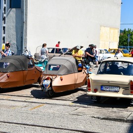 Zväčšiť fotografiu - Skupina nadšencov prevádzkuje električku už 10 rokov - 10 rokov prevádzky TREŽ 11.6 (12)