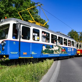 Zväčšiť fotografiu - Skupina nadšencov prevádzkuje električku už 10 rokov - 10 rokov prevádzky TREŽ 11.6 (7)