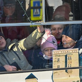 Zväčšiť fotografiu - Tradičná mikulášska električka opäť lámala rekordy návštevnosti