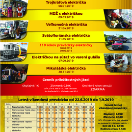 Trenčianska elektrická železnica oslavuje 110. výročie, takto bude vyzerať jubilejný rok na jej koľajniciach - celorocny_A4-01
